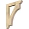 Ekena Millwork Westlake Slat Rough Sawn Bracket, Douglas Fir, 4"W x 28"D x 36"H BKT04X28X36WTL06RDF - alternate 1